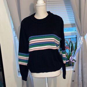 Striped Black Sweater